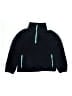 Crewcuts 100% Polyester Solid Blue Fleece Jacket Size 8 - photo 1