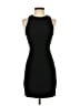 Aqua Dresses Solid Black Cocktail Dress Size 0 - photo 1