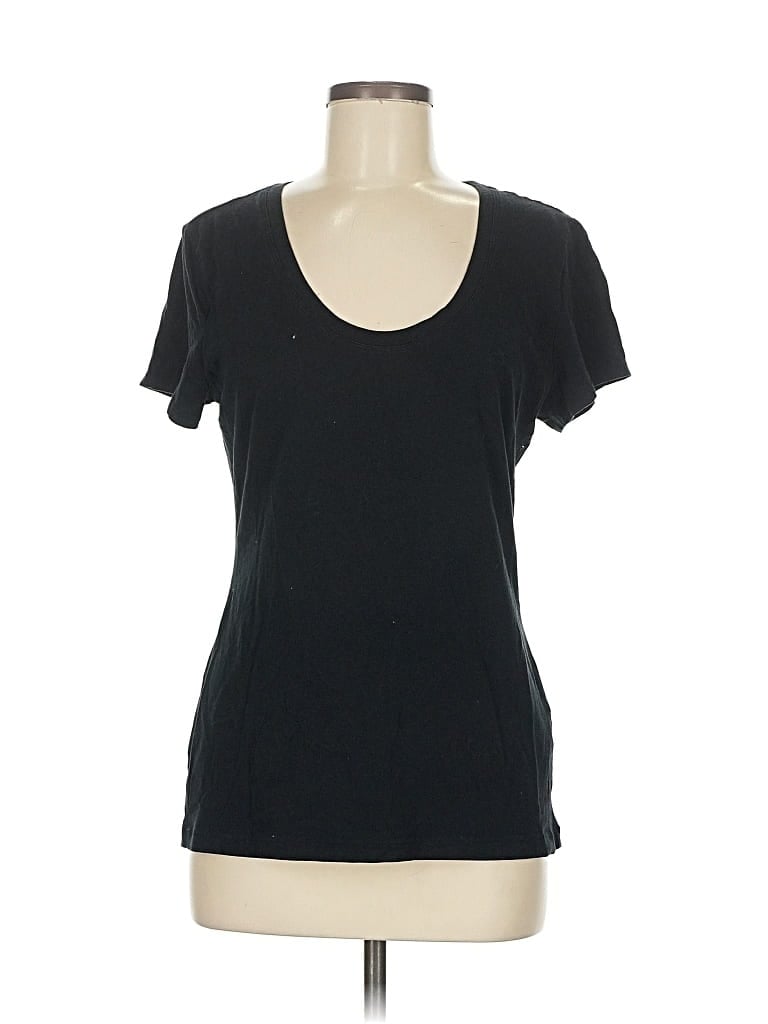 Pre-owned Banana Republic Factory Store Short Sleeve T-shirt In Black