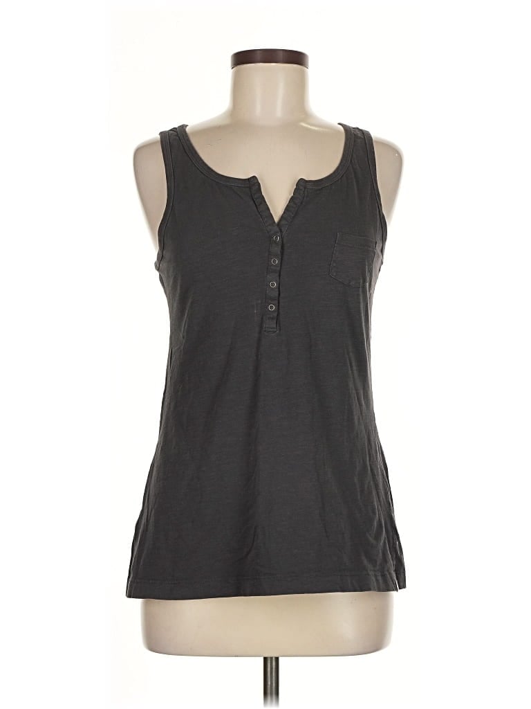 Pre-owned Eddie Bauer Sleeveless T-shirt In Gray