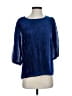 Hayden 100% Polyester Blue 3/4 Sleeve Blouse Size S - photo 1
