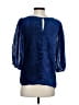Hayden 100% Polyester Blue 3/4 Sleeve Blouse Size S - photo 2