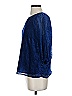 Hayden 100% Polyester Blue 3/4 Sleeve Blouse Size S - photo 5