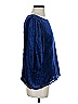 Hayden 100% Polyester Blue 3/4 Sleeve Blouse Size S - photo 4