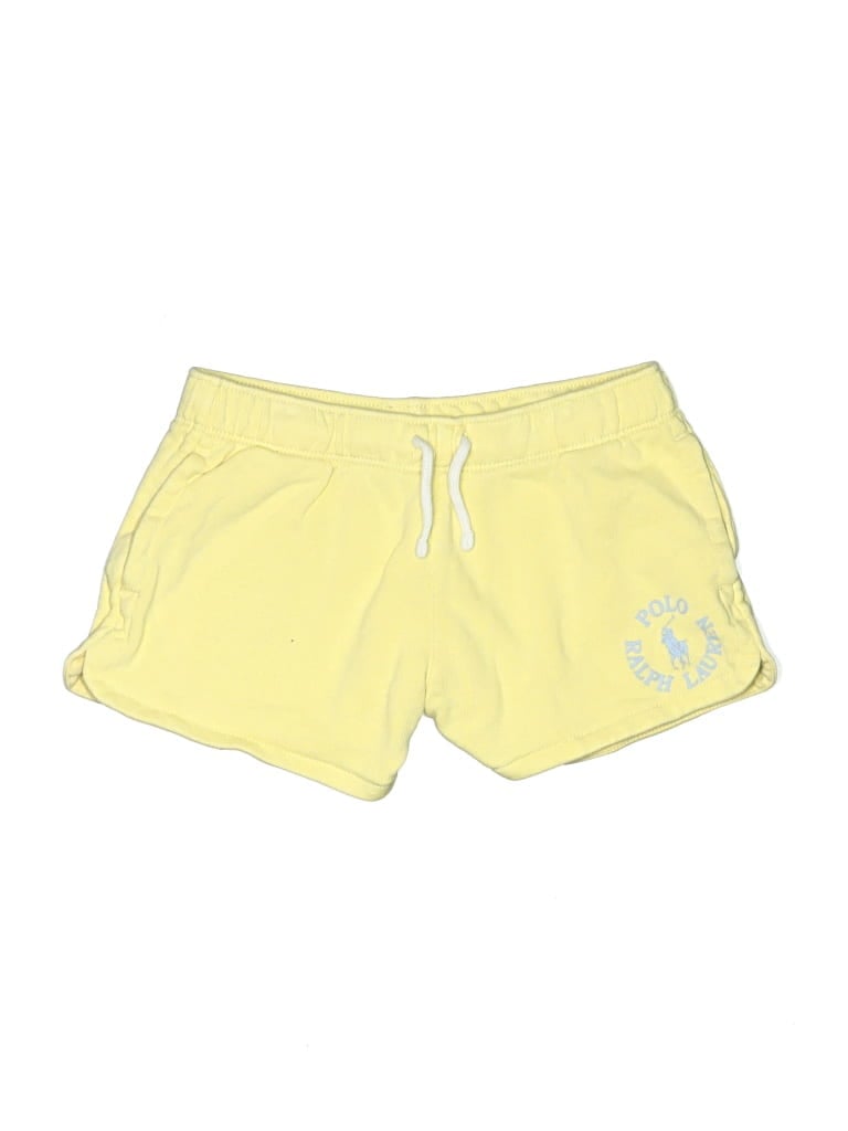 Pre-owned Polo By Ralph Lauren Kids' Athletic Shorts In Yellow