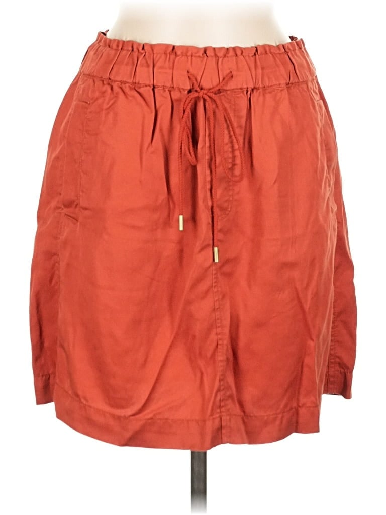 Pre-owned Ann Taylor Loft Casual Skirt In Orange