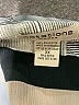 Notations 100% Polyester Color Block Gray 3/4 Sleeve Blouse Size 3X - photo 6