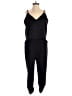 Parker 100% Polyester Solid Black Jumpsuit Size S - photo 1