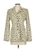 Iris Singer Collection Print Ivory Blazer Size 2 - photo 1