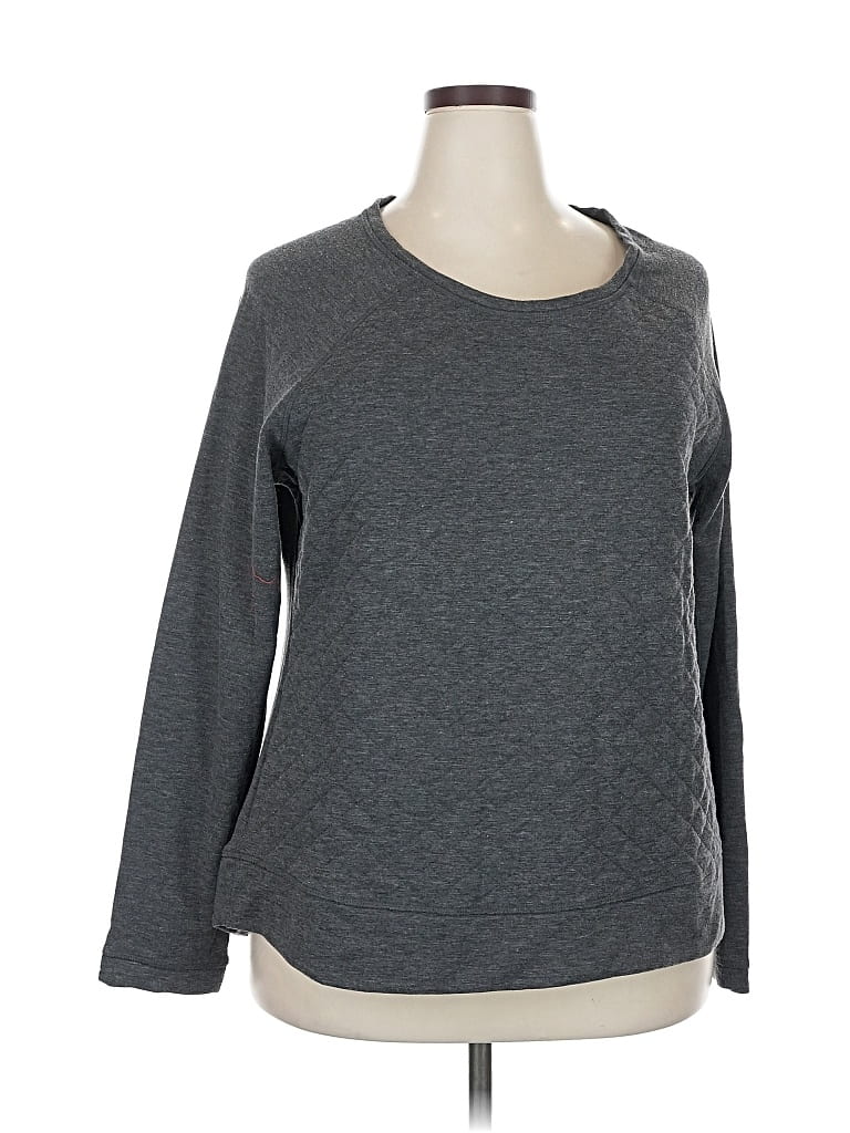 Pre-owned 32 Degrees Pullover Sweater In Gray