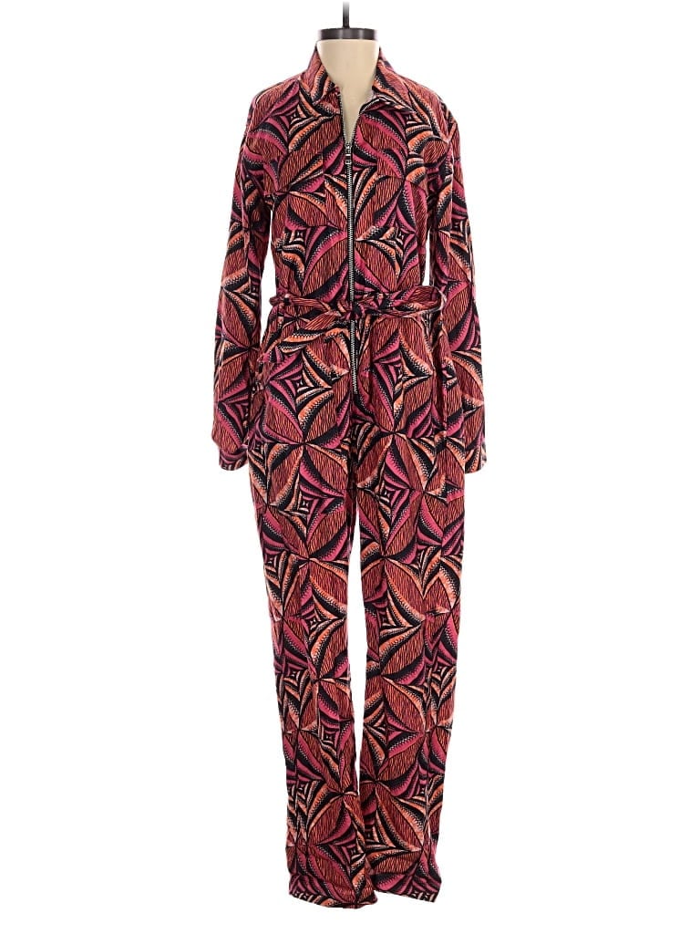 Pre-owned Lola Jumpsuit In Red