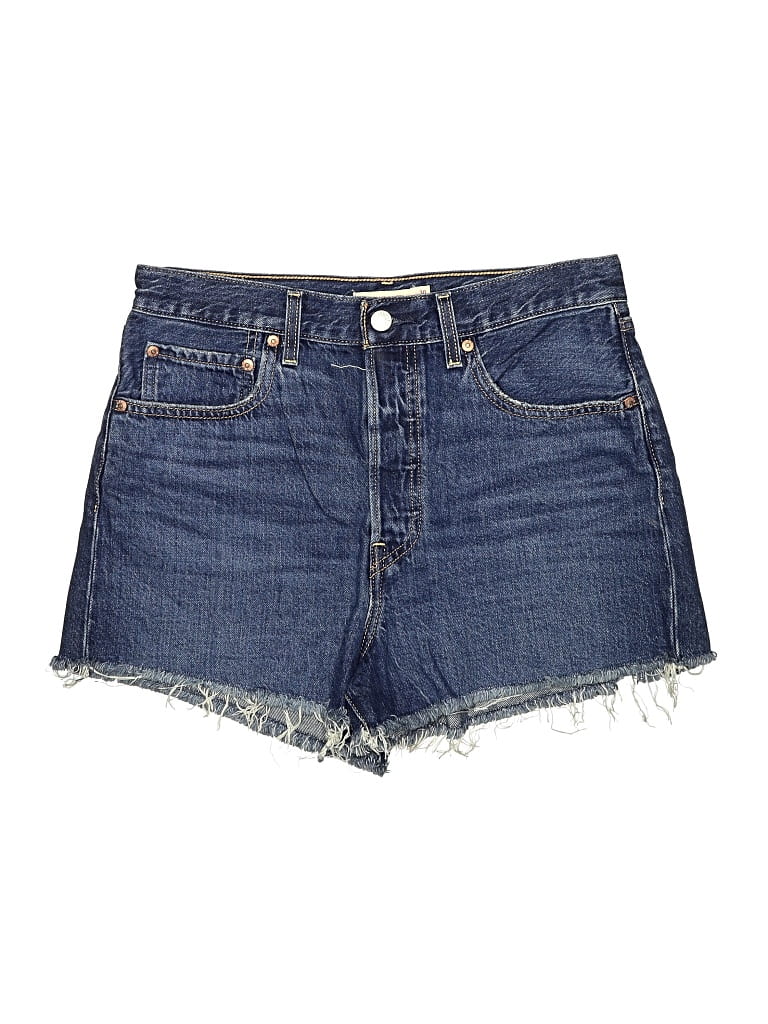 Pre-owned Levi's Denim Shorts In Blue