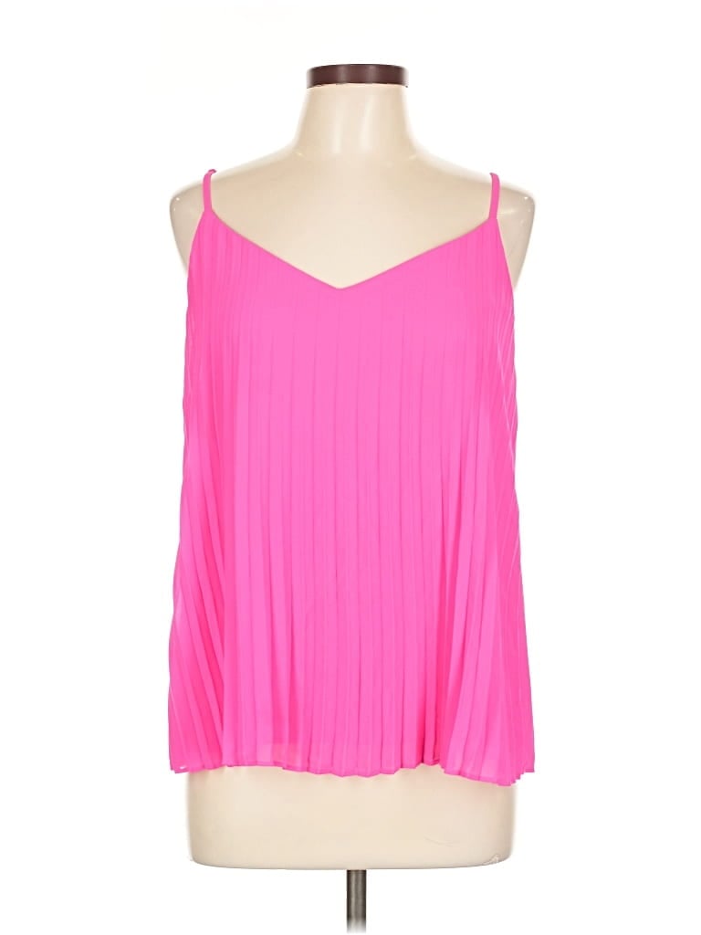 Pre-owned Skies Are Blue Sleeveless Blouse In Pink