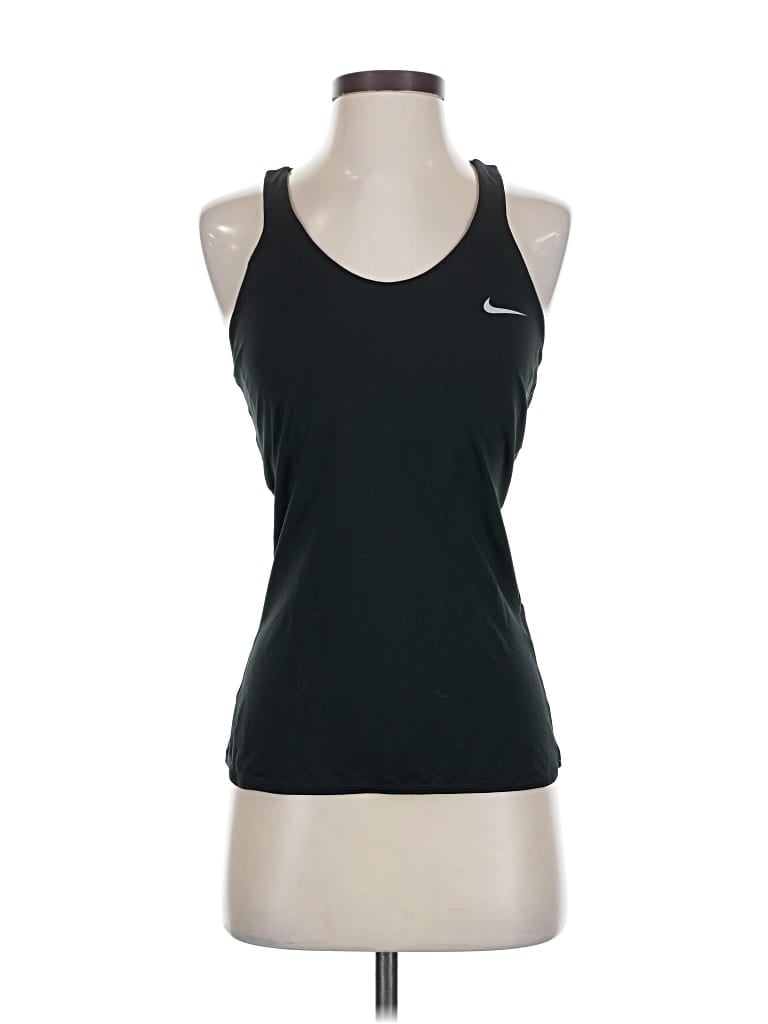 Pre-owned Nike Active Tank Top In Black