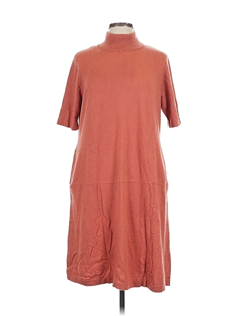 Pre-owned Zapelle Casual Dress In Brown