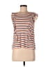 J.Crew 100% Linen Orange Short Sleeve Top Size S - photo 1