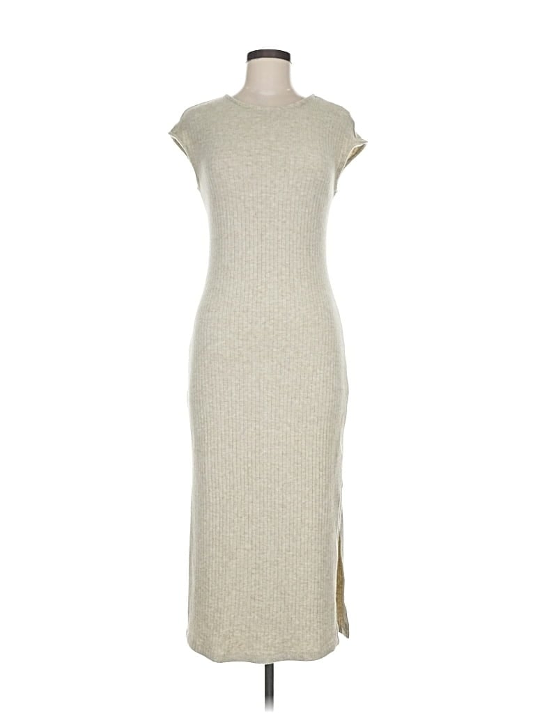 Pre-owned 1.state Casual Dress In Gray