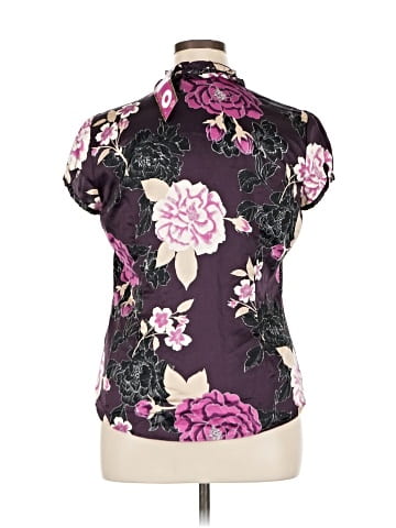 Worthington Short Sleeve Blouse (view 2)