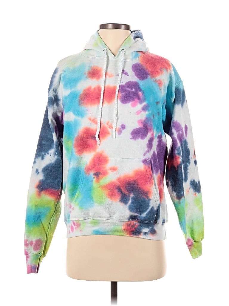 Pre-owned Hanes Pullover Hoodie In Silver