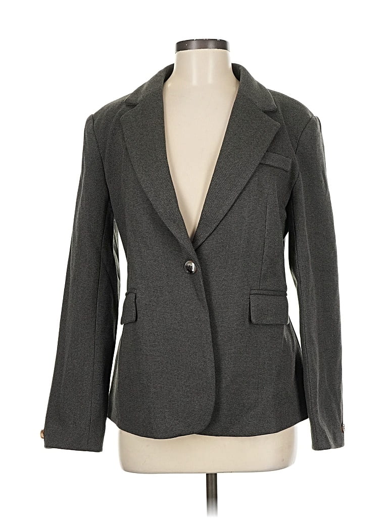 Pre-owned Unbranded Blazer Jacket In Gray