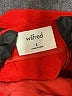 Wilfred 100% Polyester Solid Red Romper Size 0 - photo 4