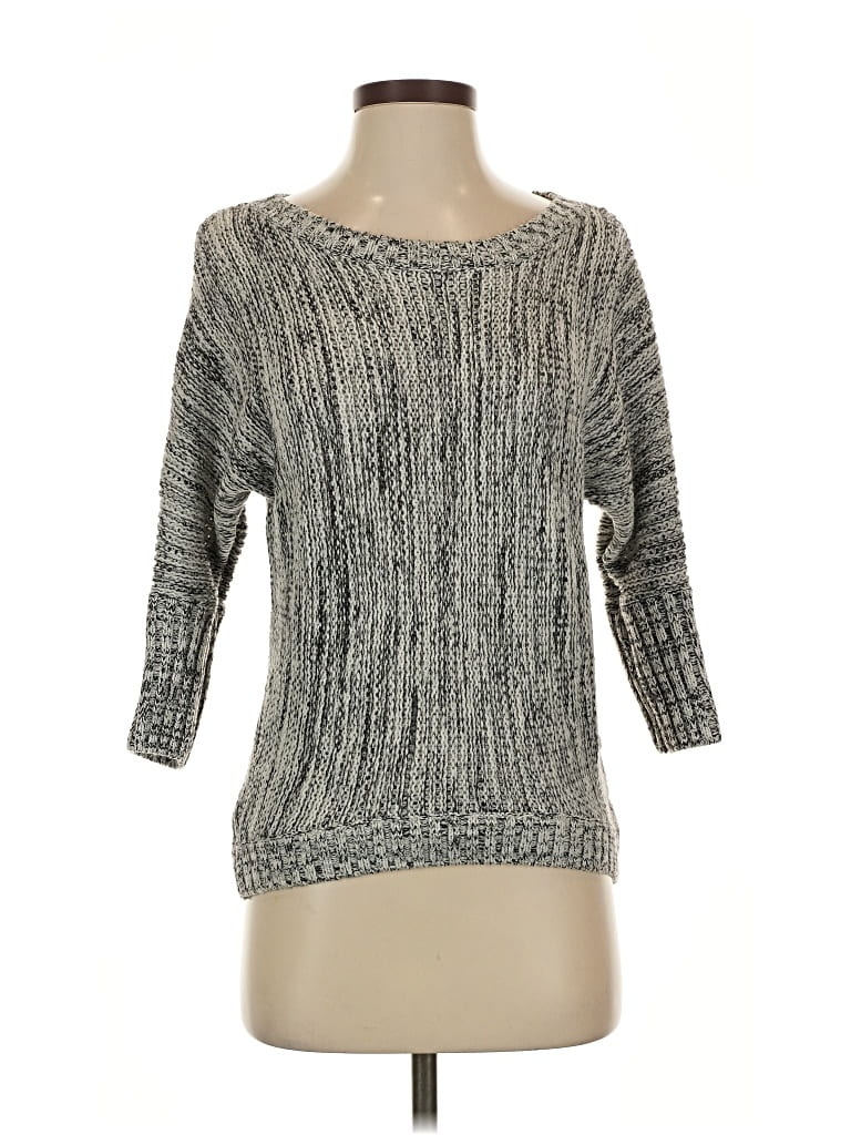 Pre-owned Express Pullover Sweater In Gray