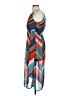 Bar III 100% Polyester Chevron-herringbone Blue Casual Dress Size XS - photo 5