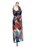 Bar III 100% Polyester Chevron-herringbone Blue Casual Dress Size XS - photo 4