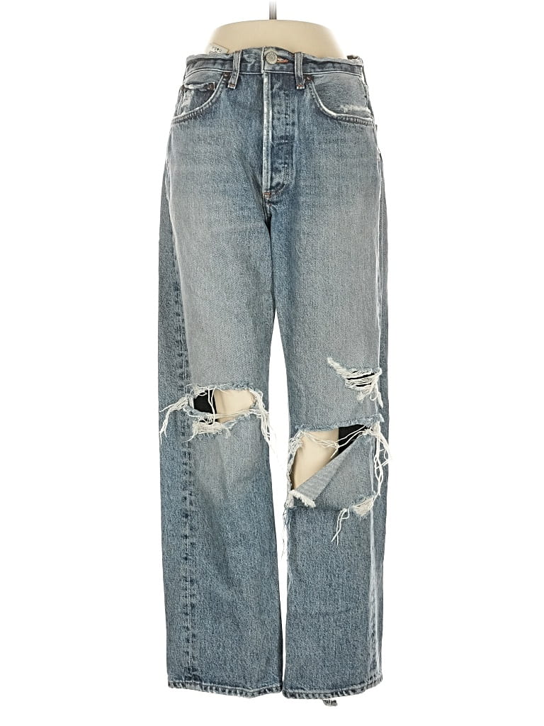 Pre-owned Agolde Jeans In Blue