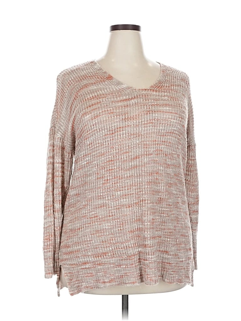 Pre-owned Torrid Pullover Sweater In Brown