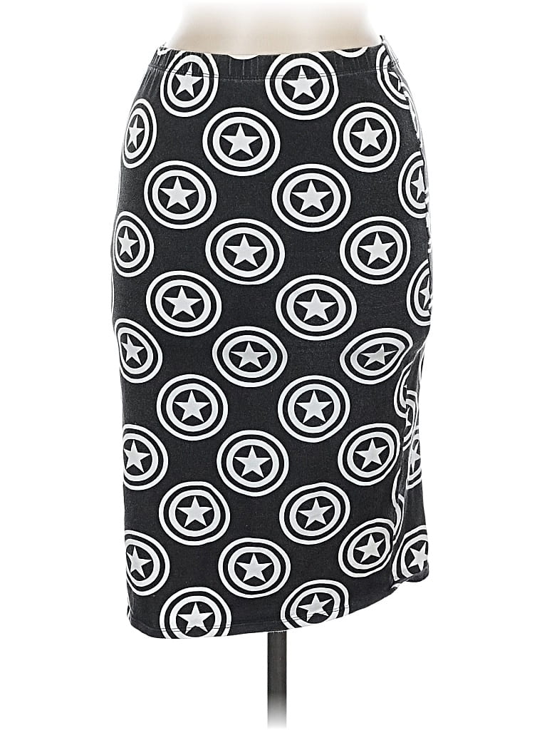 Pre-owned Mighty Fine Casual Skirt In Black