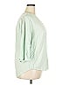Torrid 100% Rayon Green 3/4 Sleeve Blouse Size 2X Plus (2) - photo 4