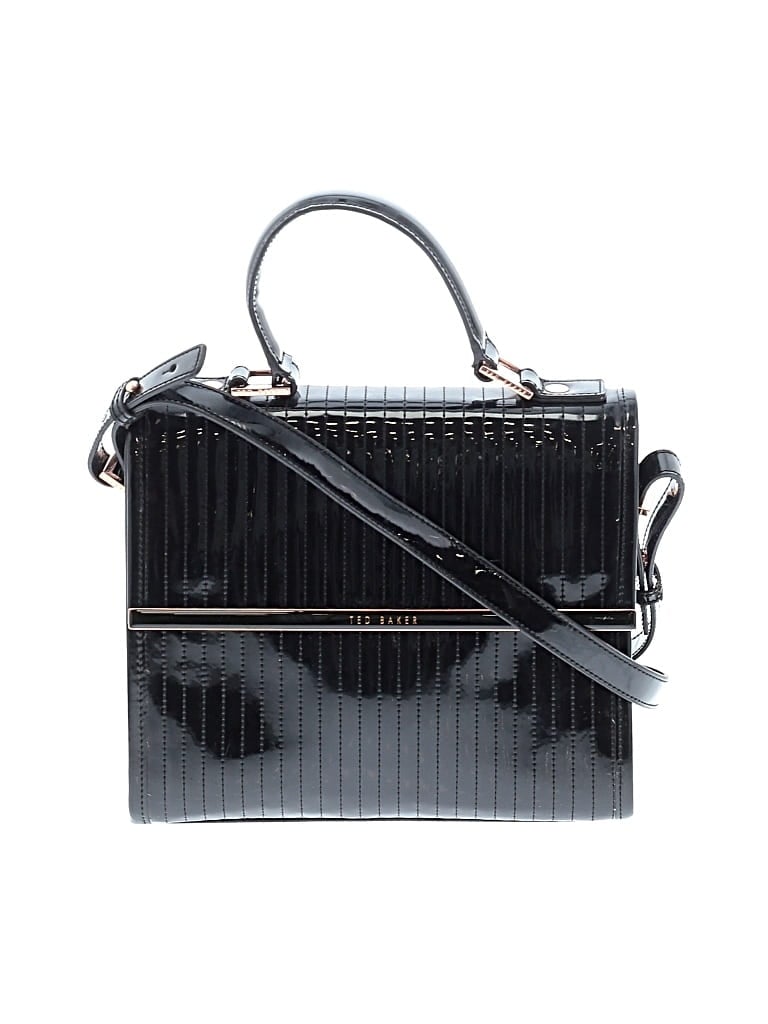 Pre-owned Ted Baker Satchel In Black