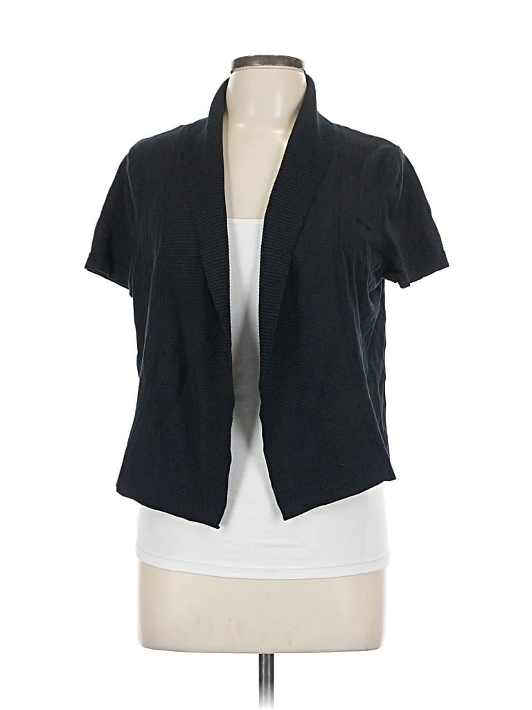 Pre-owned Chaus Kimono In Black