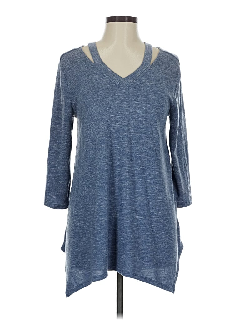 Pre-owned Style & Co Pullover Sweater In Blue