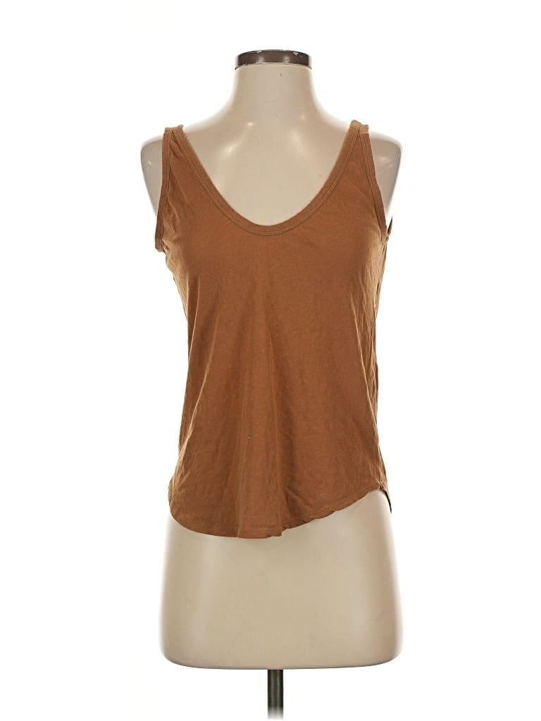 Pre-owned Everlane Sleeveless T-shirt In Brown