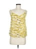 ALLSAINTS 100% Viscose Yellow Sleeveless Blouse Size 6 - photo 1