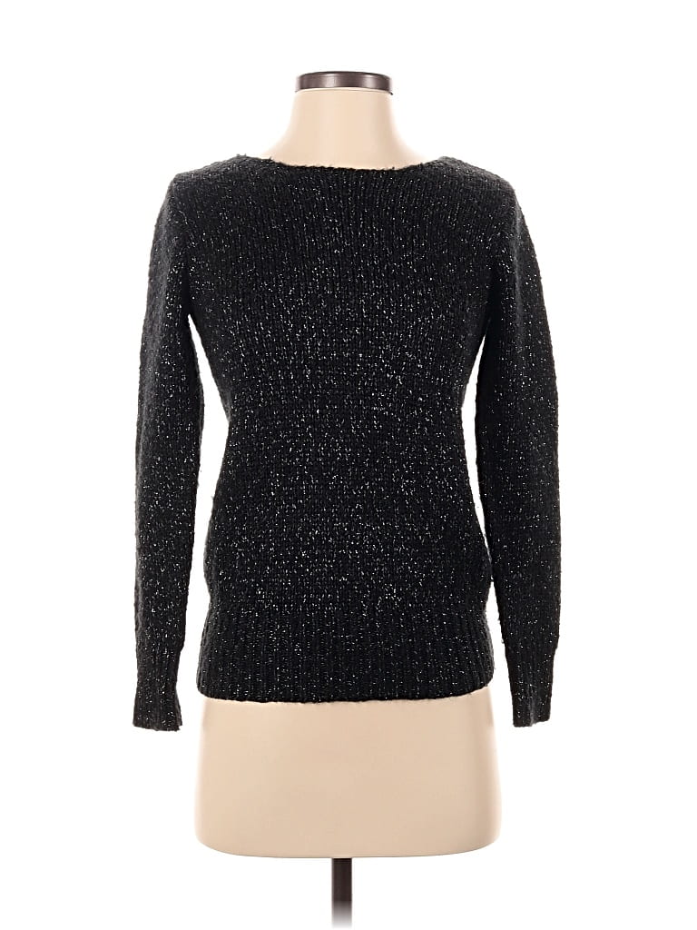 Pre-owned Divided By H&m Pullover Sweater In Black