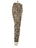 Aqua Animal Print Gold Casual Pants Size XS - photo 4