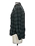 Rails 100% Rayon Plaid Green Long Sleeve Blouse Size XS - photo 5