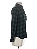 Rails 100% Rayon Plaid Green Long Sleeve Blouse Size XS - photo 4