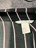 H&M 100% Polyester Stripes Black Casual Pants Size 8 - photo 7