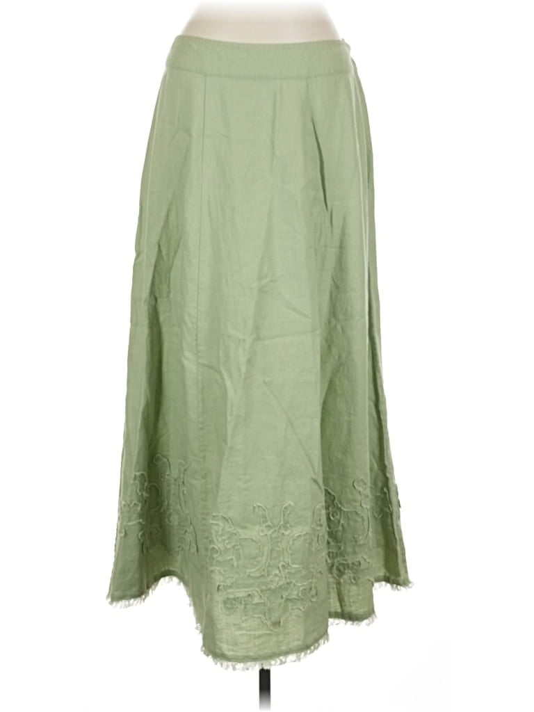 Pre-owned Soft Surroundings Casual Skirt In Green