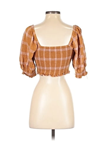American Eagle Outfitters 3/4 Sleeve Blouse (view 2)