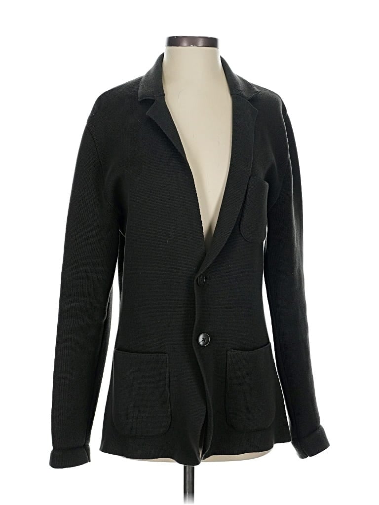 Pre-owned Everlane Blazer Jacket In Black