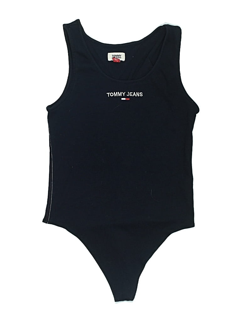 Pre-owned Tommy Jeans Bodysuit In Black