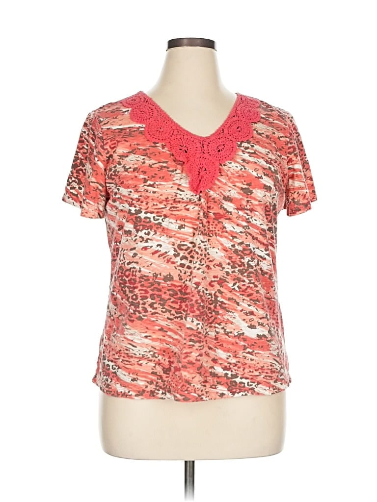 Pre-owned Fresh Short Sleeve T-shirt In Red