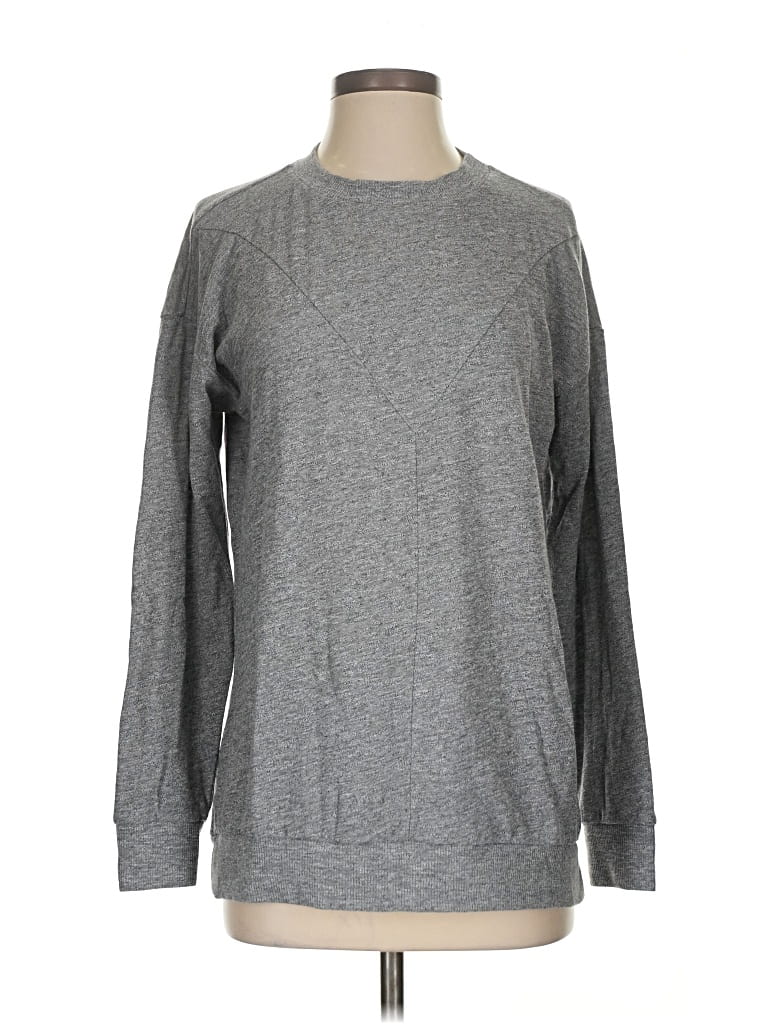 Pre-owned Marine Layer Sweatshirt In Gray