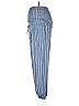 Abbeline Stripes Blue Casual Pants Size L - photo 5