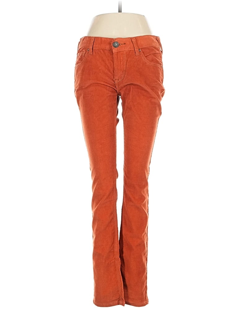 Pre-owned Free People Casual Pants In Orange